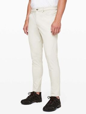Lululemon ABC Pant Slim Casual Pants Size 33/28L Inseam Warpstreme Silverstone